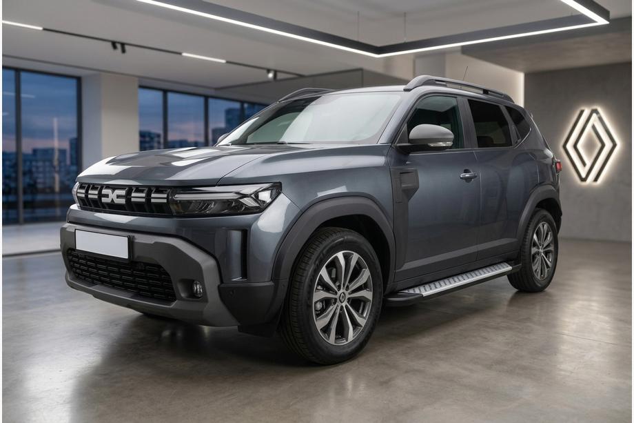 Renault Duster 2024– Sidetrin Allmond Grey (2 stk., aluminium) Image