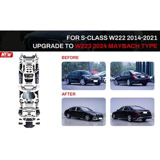 Restyling-kit til W223 Maybach (med dørhåndtag og indsatser) foto 1