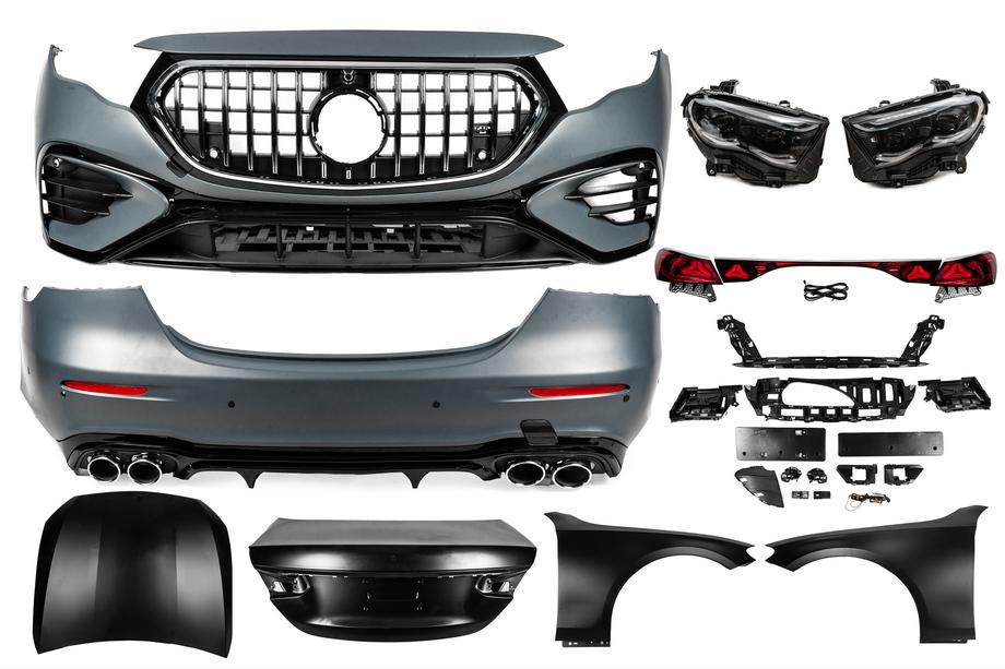 Mercedes E-klasse W213 2016–2023 Facelift-sæt til W214 AMG E53 Foto 2