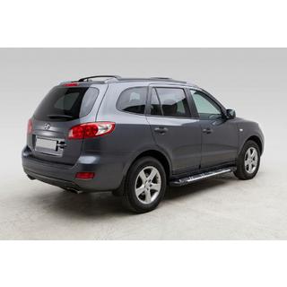 Sunrise sidetrin (2 stk., aluminium) Hyundai Santa Fe 2 2006–2012 foto 1