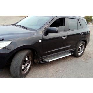 Sidetrin Line (2 stk., aluminium) Hyundai Santa Fe 2 2006–2012 foto 1