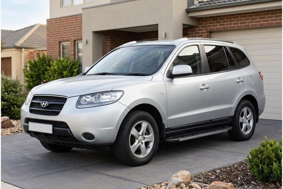 Hyundai Santa Fe 2 2006–2012 Duru sidetrin (2 stk., aluminium) Image