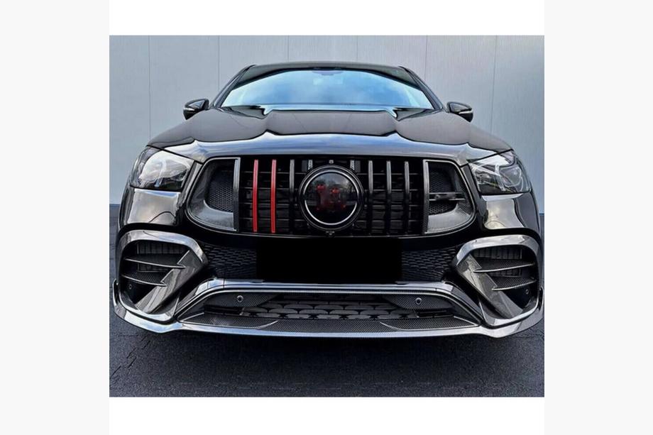Mercedes GLE Coupé C167 2019– Kølergrill GT Panamericana GT-R Carbon (til AMG-Line/GLE53/GLE63 2019-2023) Foto 1