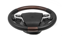 Toyota Land Cruiser 200 2007–2021 Opvarmet rat (mørkt træ) foto 4