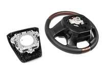 Toyota Land Cruiser 200 2007–2021 Opvarmet rat (mørkt træ) foto 11