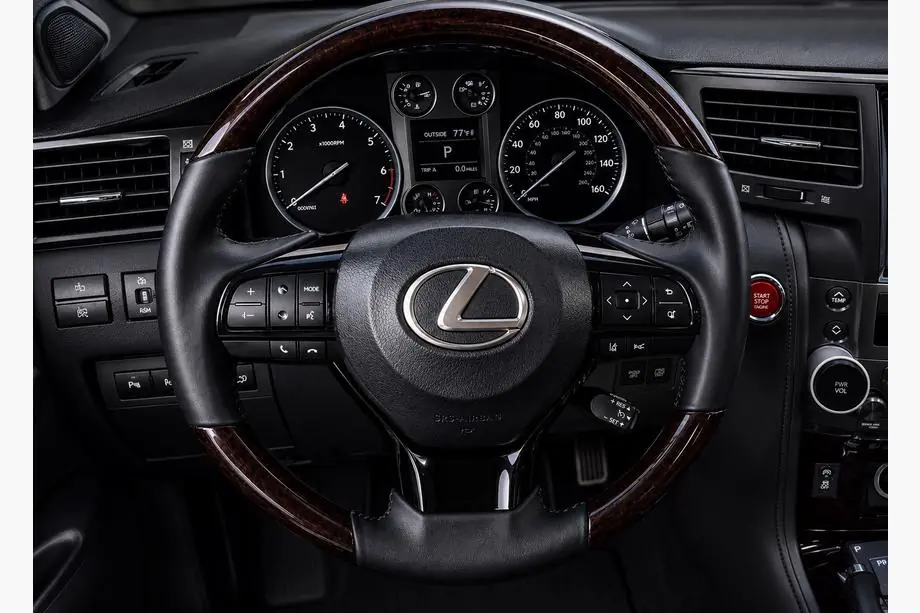 Lexus GX460 2009–2023 Komplet rat (med varme, trælook) Image