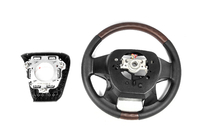 Toyota Land Cruiser Prado 150 2009–2023 Opvarmet rat (mørkt træ) foto 9