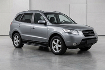 Hyundai Santa Fe 2 2006–2012 Sidetrin Bosphorus Black (2 stk., aluminium) foto 1