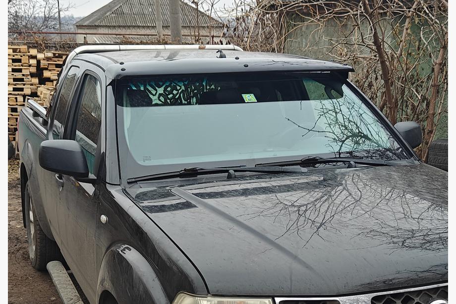 Nissan Navara 2006–2015 Forrudevisir (på ramme) Image