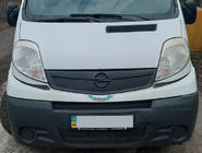 Opel Vivaro 2001–2015 Vinterafdækning til kølergrill 2007-2015 (V1, øvre) Blank, 2007-2015 foto 1