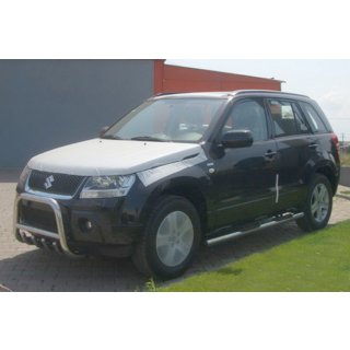 Siderør (2 stk., rustfrit stål) Suzuki Grand Vitara 2005–2017 foto 2