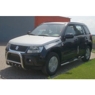 Siderør (2 stk., rustfrit stål) Suzuki Grand Vitara 2005–2017 foto 3