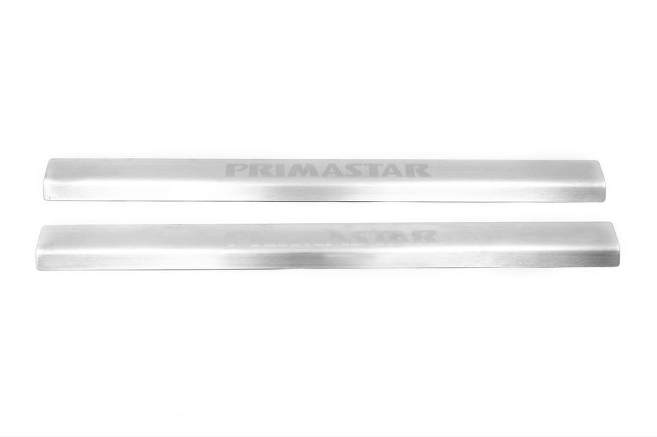 Nissan Primastar 2002–2014 Dørtrinslister Laser-style (2 stk., stål) Foto 2