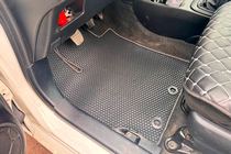 Toyota Yaris 2010–2020 Carsuit ДВС gummimåtter til kabinen (Sorte) foto 1