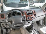 Toyota Hilux 2006–2015 Instrumentbordbeklædning Aluminium foto 2