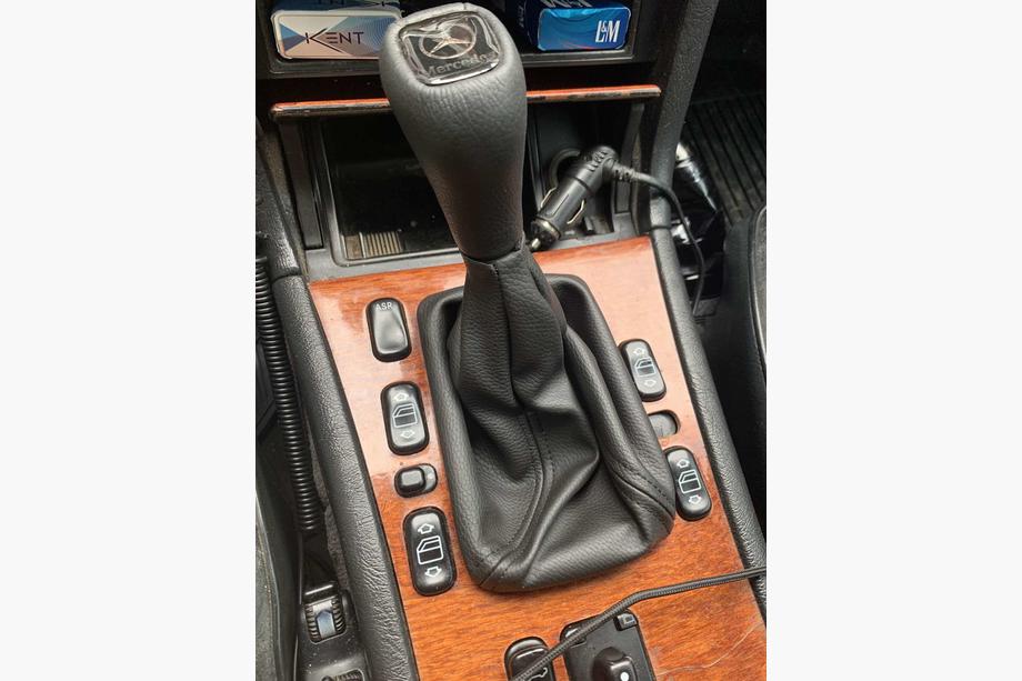 Mercedes E-сlass W210 1995–2002 Gearknop i læder Image