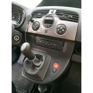 Gearstangsmanchet i læder (sort) foto 2