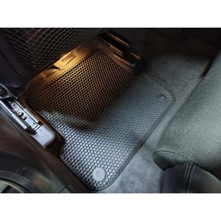 Carsuit gummimåtter (Sorte) Audi A4 B6 2000–2004 foto 1