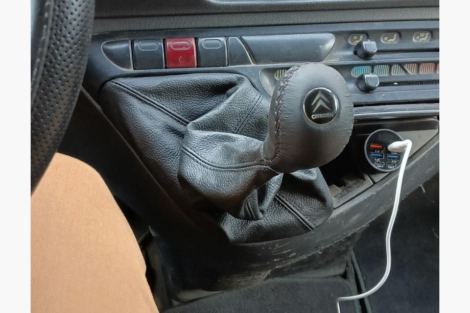 Citroen Jumpy 1996–2007 Gearknop i læder Foto 3