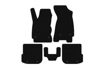 Audi A4 B5 1994–2001 Gummimåtter Carsuit (Sedan, sorte) foto 1