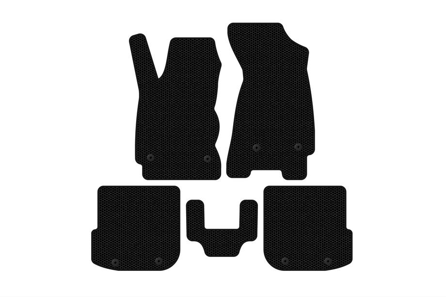 Audi A4 B5 1994–2001 Gummimåtter Carsuit (Sedan, sorte) Image