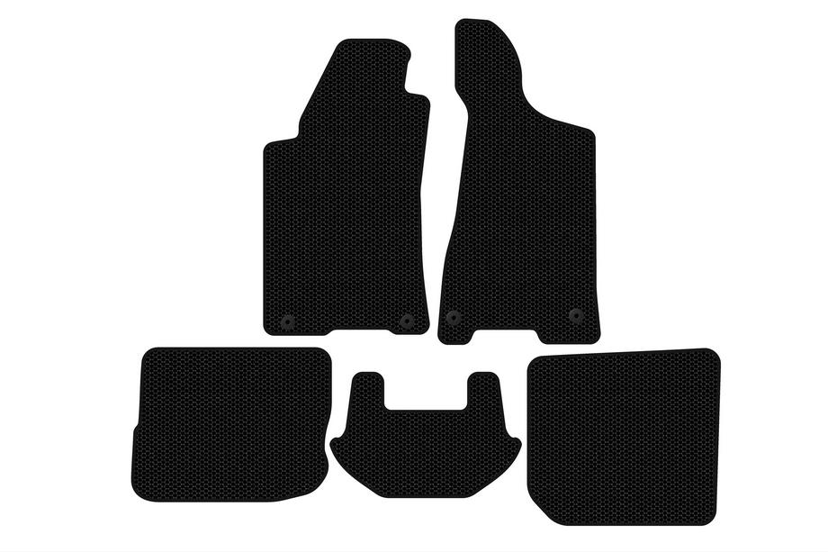 Audi 80/90 1987–1996 Gummimåtter Carsuit (1991-1996, Sedan, sorte) Image