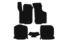 Audi A3 1996–2003 Gummimåtter Carsuit (HB, 3-dørs, sorte) foto 1