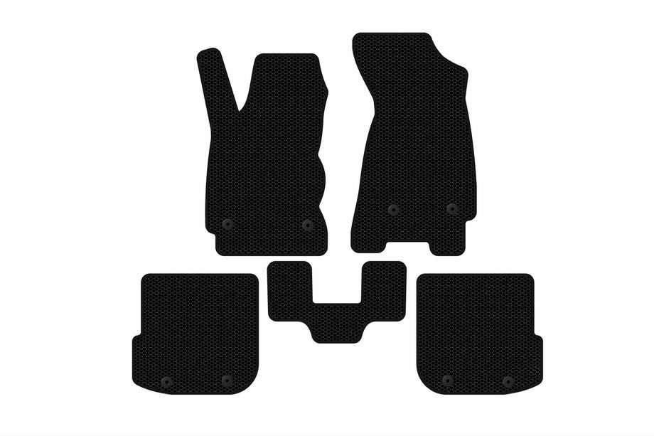 Audi A4 B5 1994–2001 Gummimåtter Carsuit (Avant, sorte) Image