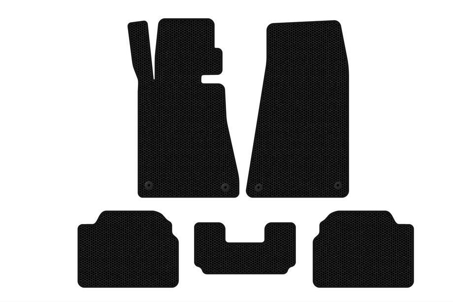 BMW 5-serie E34 1988–1995 Carsuit gummimåtter (Sorte) Image