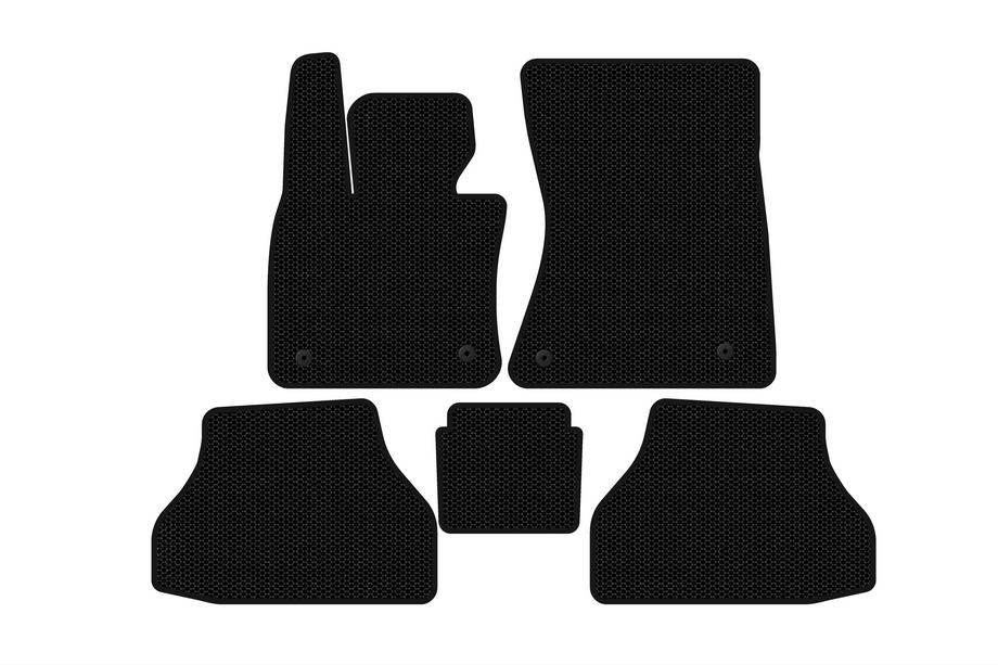 BMW X6 E71 2008–2014 Gummimåtter Carsuit V-2 (Sorte) Foto 1
