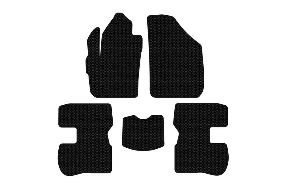 Chery Kimo 2007–2015 Carsuit gummimåtter (Sorte) Image