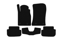 Chevrolet Camaro 2009–2015 Carsuit gummimåtter (Sorte) foto 1