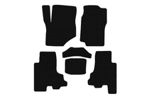 Chevrolet Trailblazer 2002–2012 Carsuit gummimåtter (Sorte) foto 1