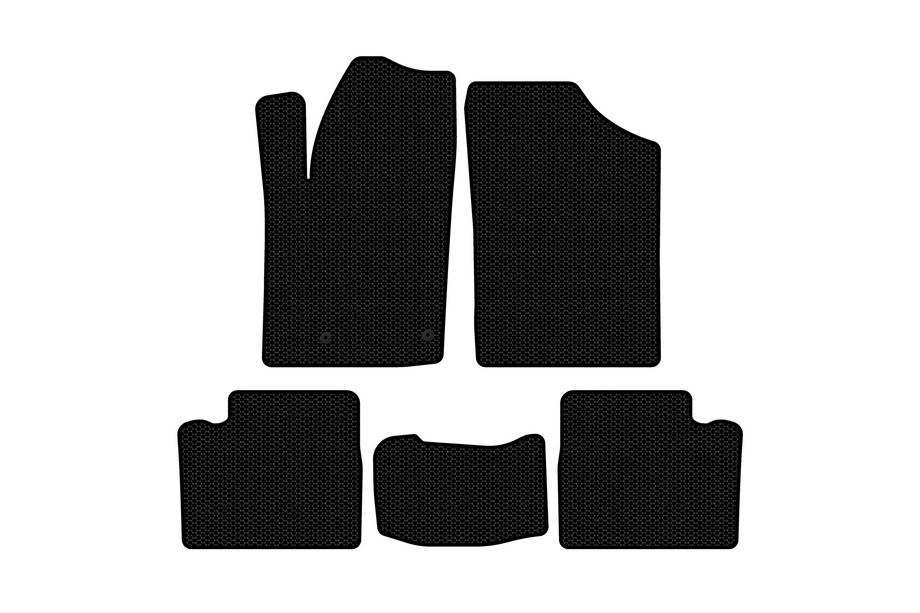 Citroen Berlingo 1996–2008 Carsuit gummimåtter (Sorte) Image