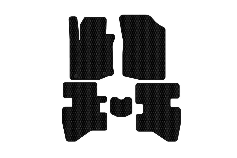 Citroen C-1 2005–2014 Gummimåtter Carsuit (HB, sorte) Image