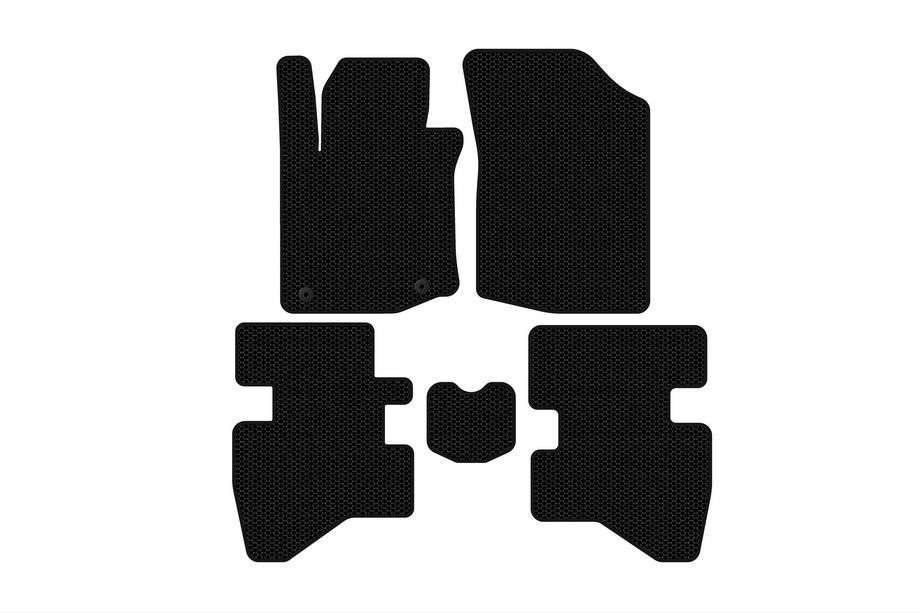 Citroen C-1 2014–2021 Gummimåtter Carsuit (HB, sorte) Foto 1