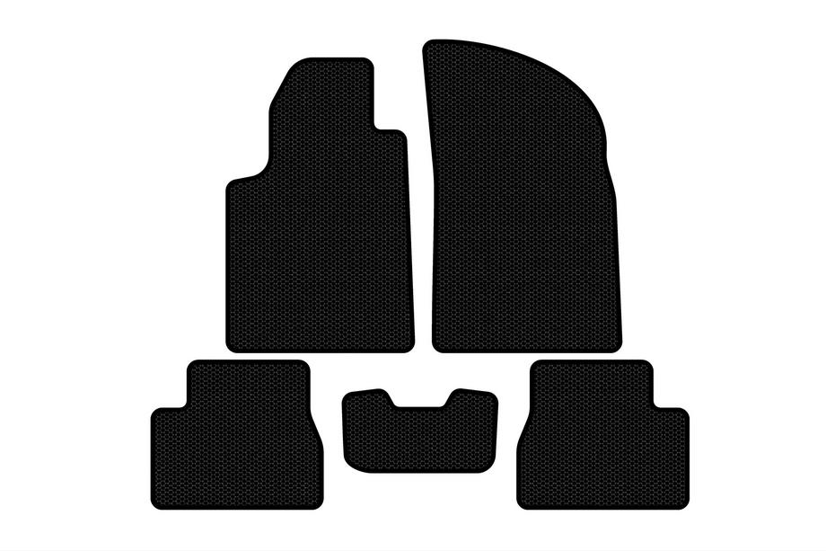 Citroen C-3 2002–2009 Carsuit gummimåtter (Sorte) Foto 1