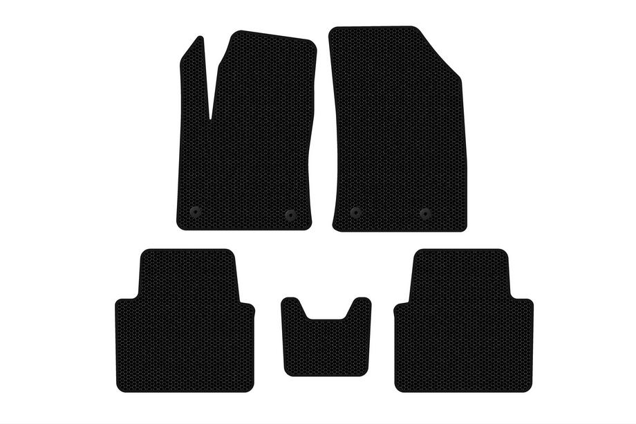 Citroen C-3 Aircross 2017–2024 Carsuit gummimåtter (Sorte) Image