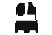 Dodge Grand Caravan V 2008–2020 Gummimåtter Carsuit (2008-2020, 2 rækker, 8-personers/udstyrsvariant SXT, sorte) foto 1