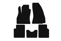 Fiat 500/500L 2013–2022 Gummimåtter Carsuit (til 500L, sorte) foto 1