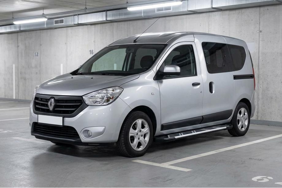 Dacia Dokker 2013–2022 Sunrise sidetrin (2 stk., aluminium) Image