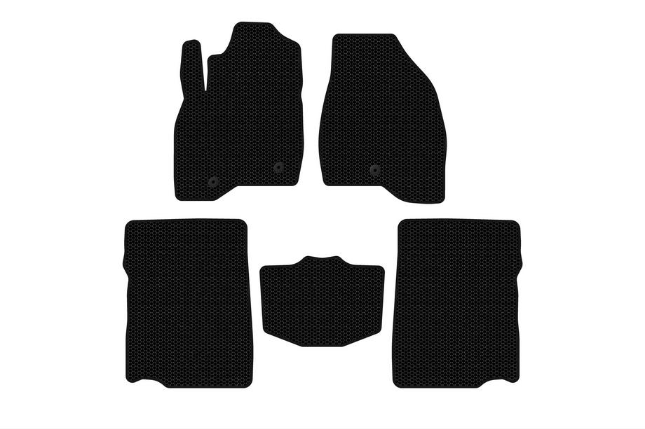 Ford Explorer 2011–2019 Gummimåtter Carsuit (2017-2019, 2. række, 7-personers, sorte) Image