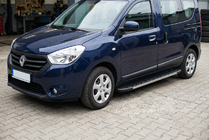 Dacia Dokker 2013–2022 Duru sidetrin (2 stk., aluminium) foto 1