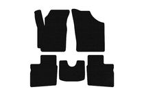 Geely CK-1 2005–2008 Gummimåtter Carsuit (2005-2009, SD, sorte) foto 1