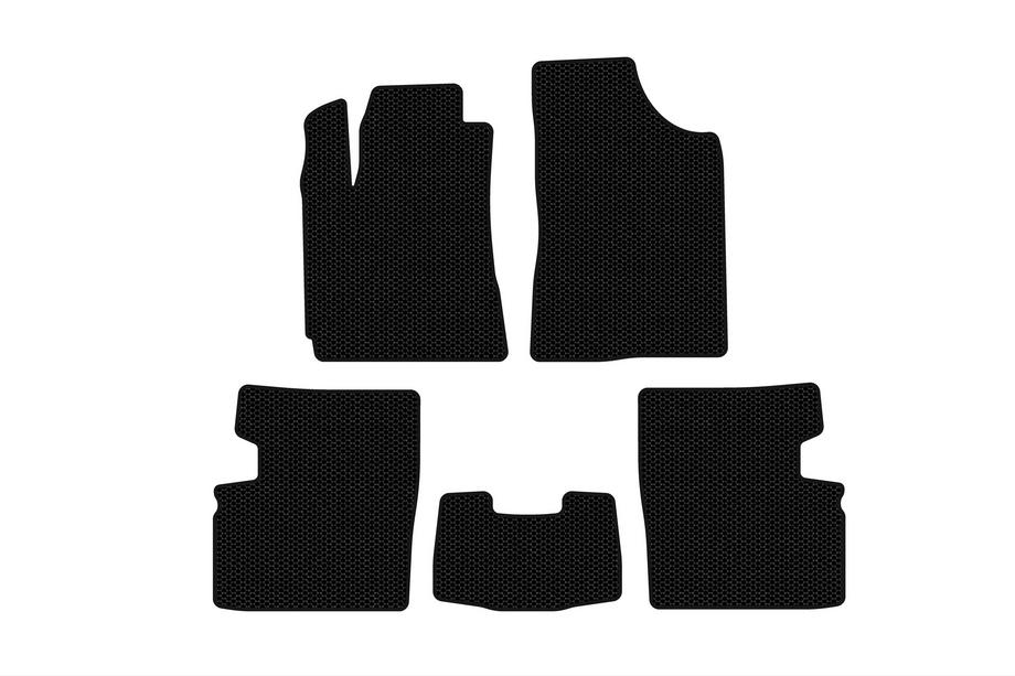 Geely Emgrand EC7 2009– Carsuit gummimåtter (2009-2014, HB, 5-dørs, sorte) Image