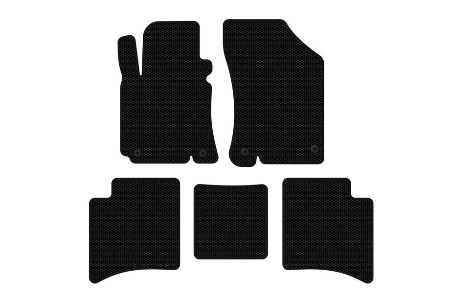 Geely MK Cross 2010–2016 Carsuit gummimåtter (Sorte) Image