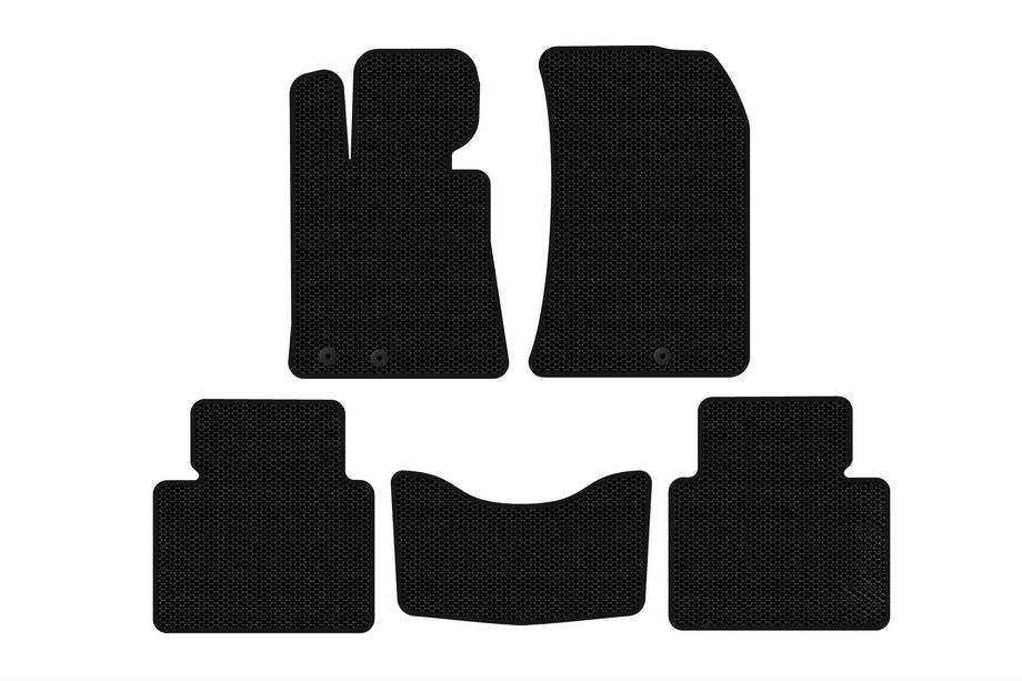 Hyundai Genesis BH 2008–2013 Carsuit gummimåtter (Sorte) Image