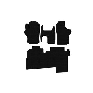 Gummimåtter Carsuit (2004-2007, 2 rækker, 8-personers, sorte) Hyundai H200, H1, Starex 1998–2007 foto 1