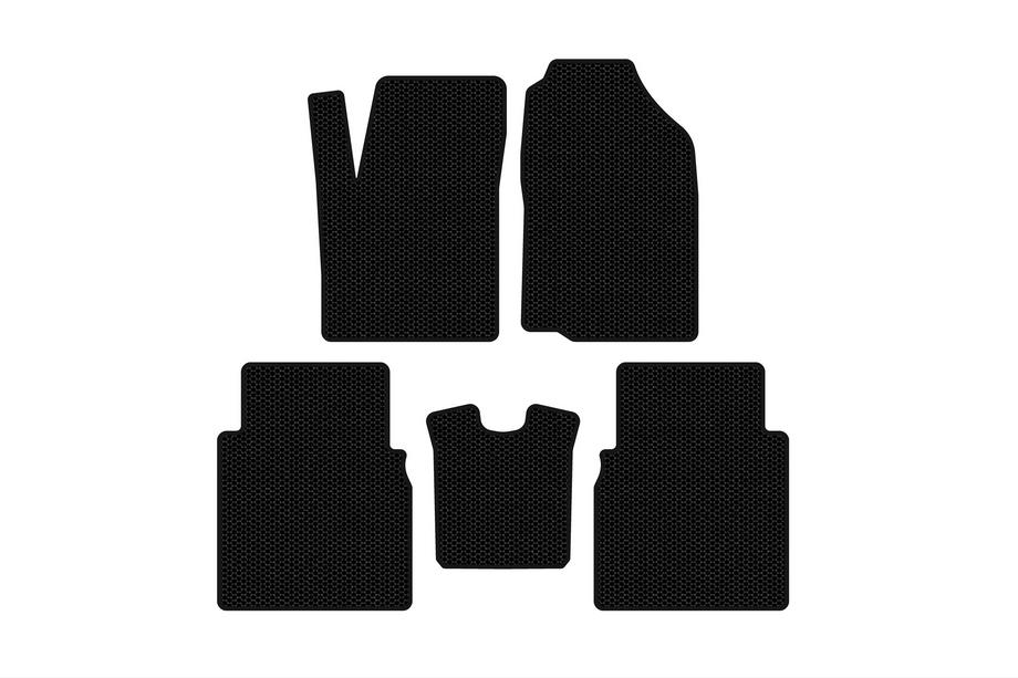 JAC J6 2011–2019 Carsuit gummimåtter (Sorte) Image