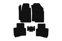 JAC S2 2014–2020 Carsuit gummimåtter (Sorte) foto 1